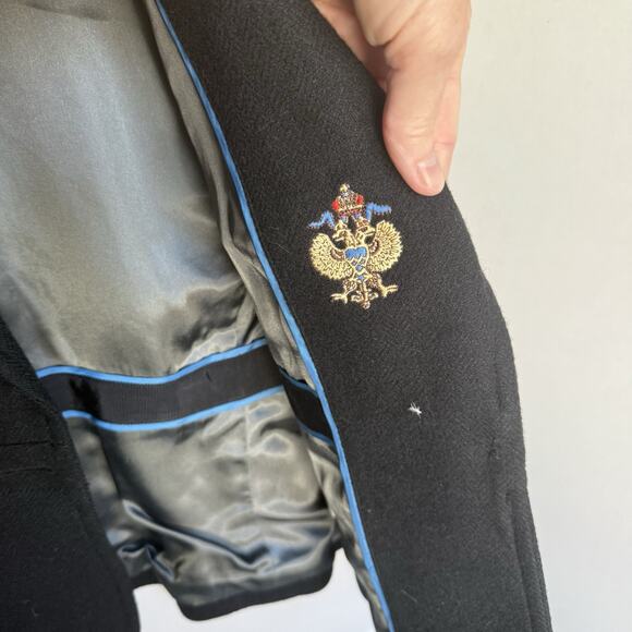 J Crew Women’s Wool Blazer Size 4 Short Navy Cinch‎ Waist - Picture 7 of 13